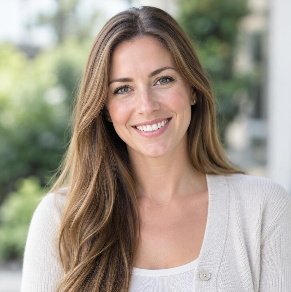 Portrait of a smiling young woman
