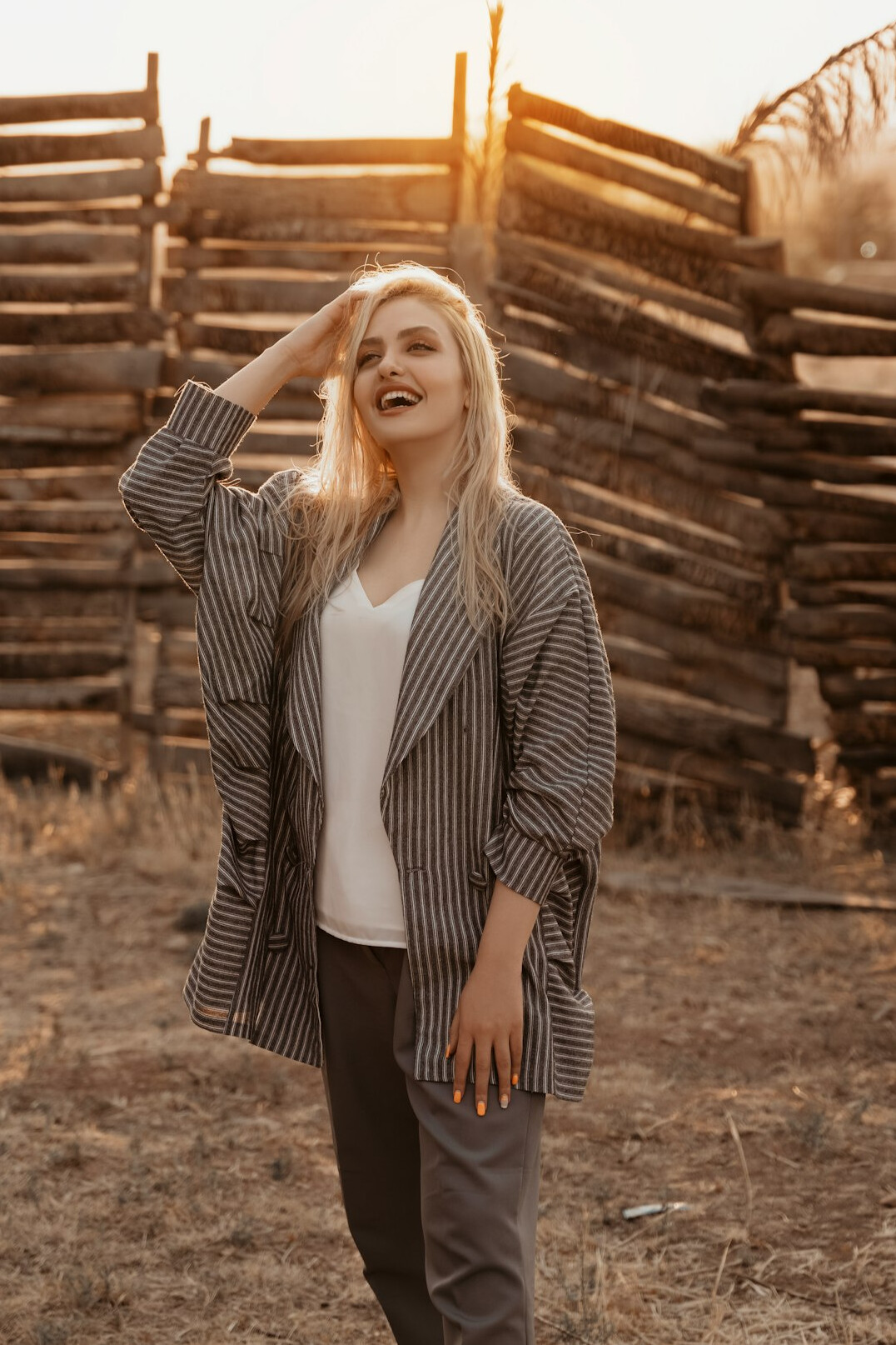 Portrait of a smiling businesswoman