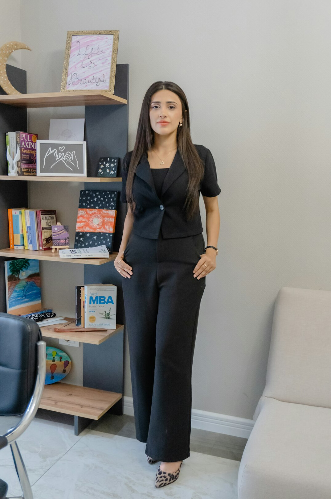 confident professional