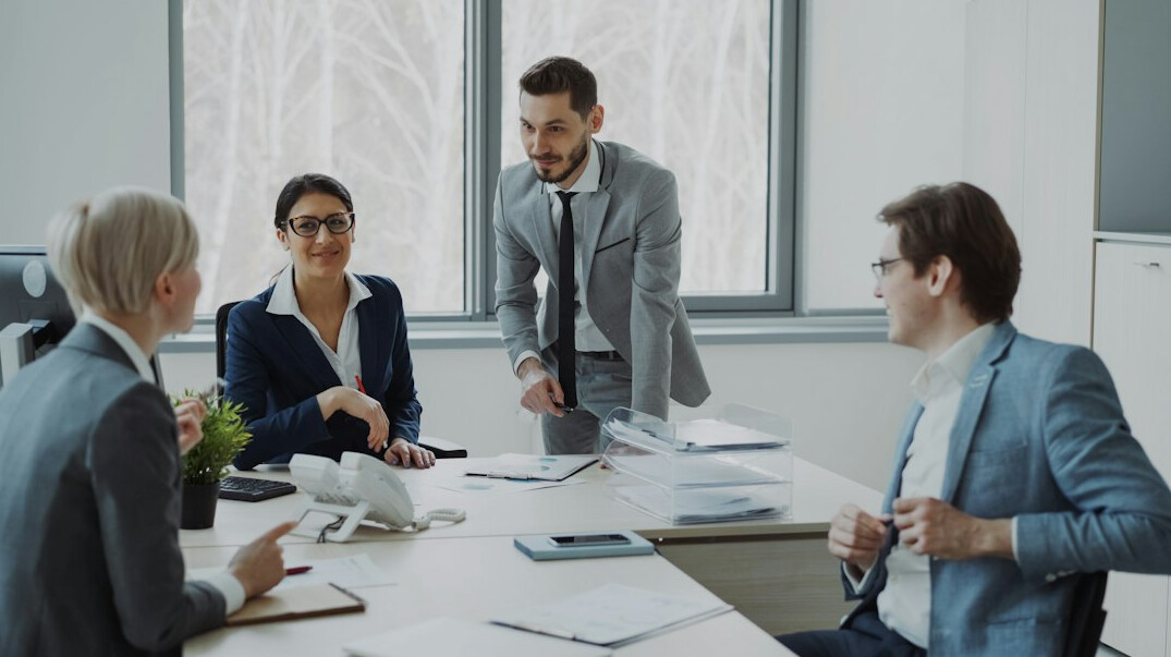 business meeting discussion