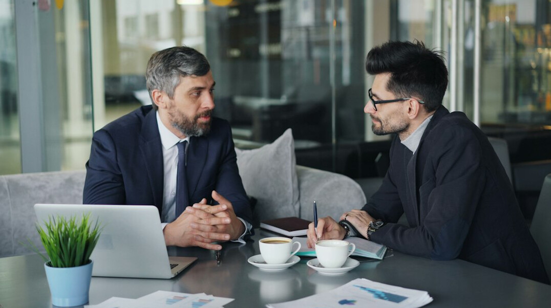 business people in meeting